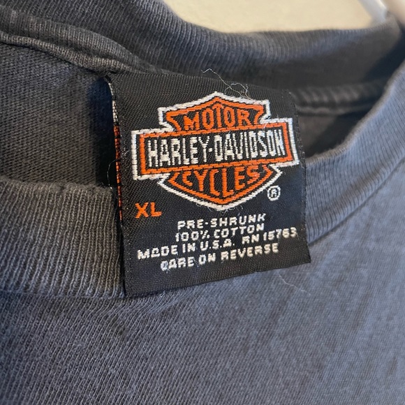 ‘Legends Can’t Stand Still’ Vintage Harley Davidson tee - Picture 3 of 4